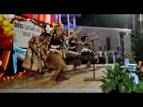 Kiribati Students in Pacific Adventist University Luksawe Night 2022