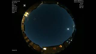 All sky camera capture from Mississauga / Ontario / Canada 2025-01-18