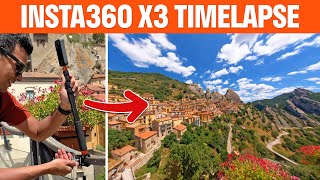 Insta360 X3 Timelapse Tutorial