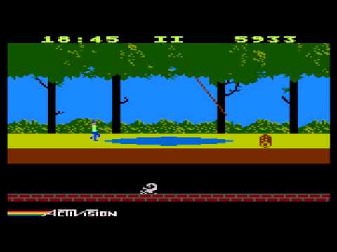 Pitfall! for the Atari 8-bit family