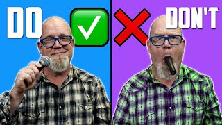 MICROPHONE MISTAKES You're Making RIGHT NOW!