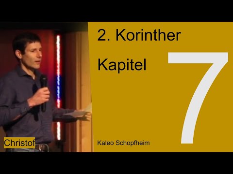 Predigt 30.05.2021 | 2. Korinther Kapitel 7 | Kaleo Schopfheim