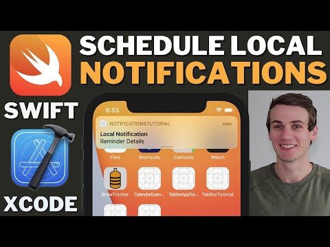 Schedule Local Notifications Swift Xcode Tutorial