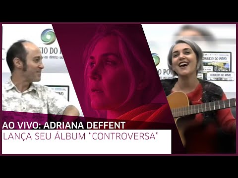 Adriana Deffenti na Redação do Correio do Povo