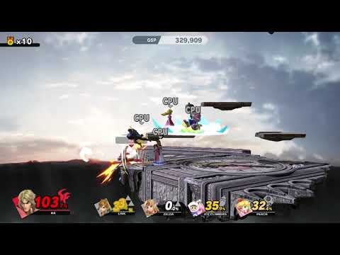 Super Smash Bros Ultimate - All-Star Smash - Ken - Umbra Clock Tower (Battlefield)