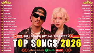 Bruno Mars, Rihanna, The Weeknd, Ed Sheeran, Adele, Dua Lipa, Maroon 5 🎶 Billboard Top 50 This Week