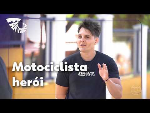 Fantástico: Quem é o motociclista que salvou menina de 12 anos de um ataque de abelhas