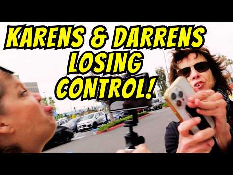 Karens and Darrens Losing Control -  Freedom of the Press - Silent First Amendment Audit