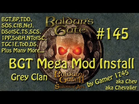Let's Play Baldur's Gate Trilogy Mega Mod Part 145 - Grey Clan