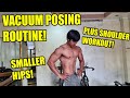 Trying out VACUUM posing routine | Leaner Shoulder | Shoulder Workout