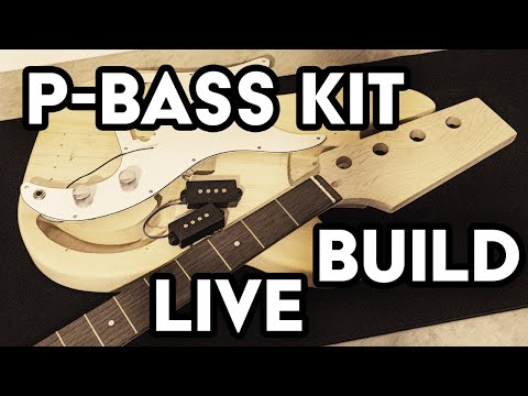 Precision Bass Guitar Kit Build Part 1