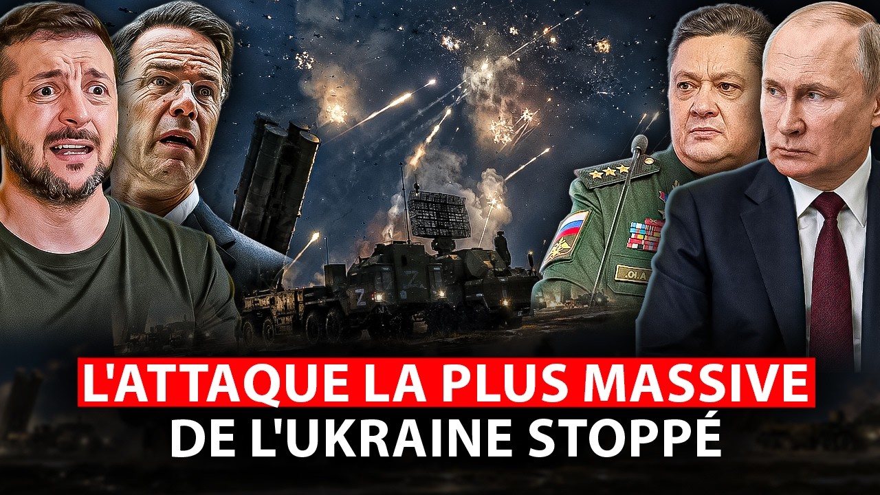 La Russie intercepte 1478 drones en 24H, l'occident choqué