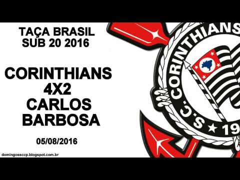 CORINTHIANS 4X2 CARLOS BARBOSA FUTSAL SUB 20 - 05/08/2016