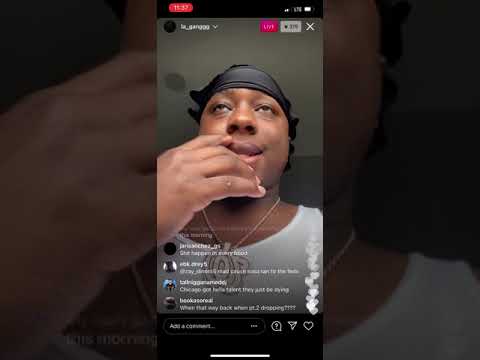 Tay600  on IG LIVE say him and Polo G dropping new music and LA Capone was the connection to a lot