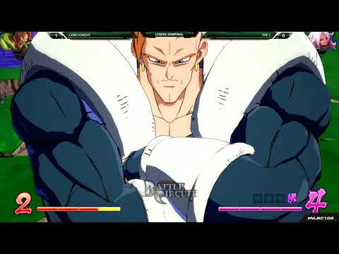 NLBC v.108 - Dragon Ball FighterZ LOSERS SEMI - Lord Knight vs The J [1080p/60fps] HD