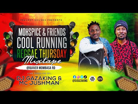 COOL RUNNINGS REGGAE MIXTAPE  2025 DJ GAZAKING FT MC JUSHMAN (ROOTS, RIDDIMS, LOVERS ROCK )