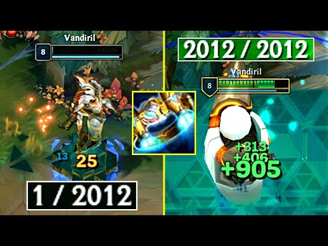 Lissandra 0% to 100% HP HEAL! - Ult + Hextech Rocketbelt Interaction