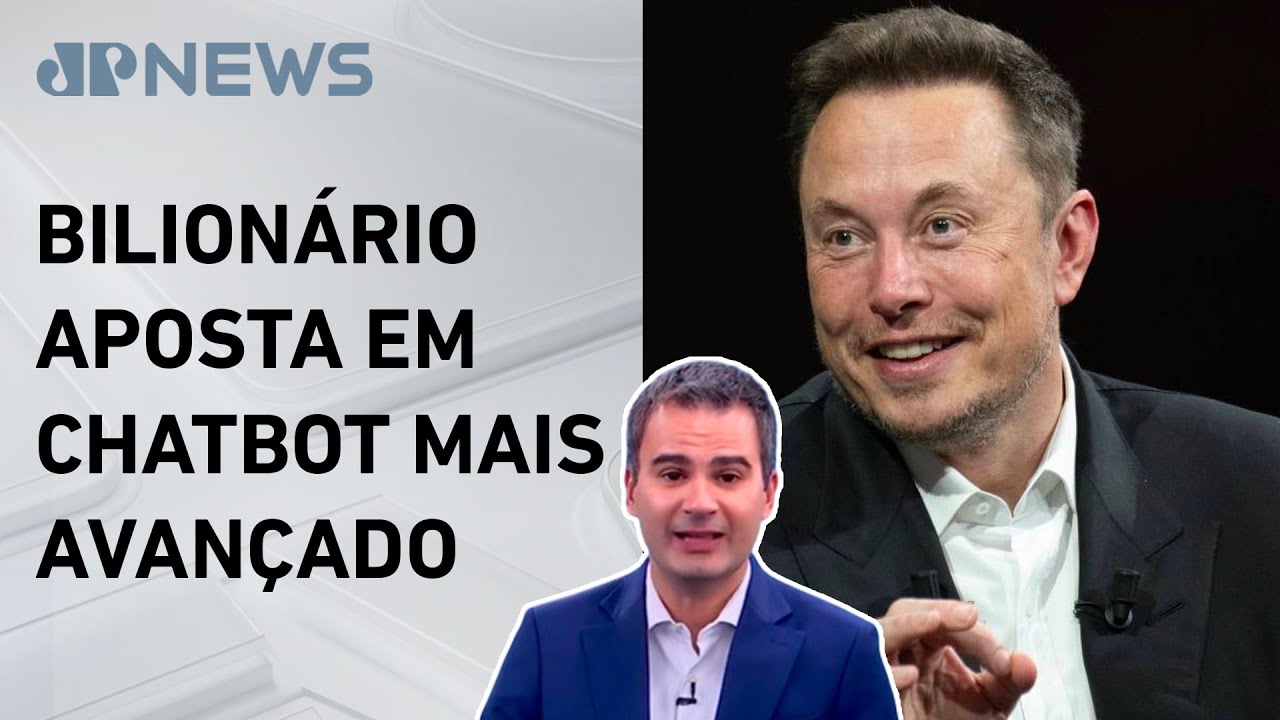 Elon Musk desafia OpenAI e lança nova versão de IA; Bruno Meyer comenta