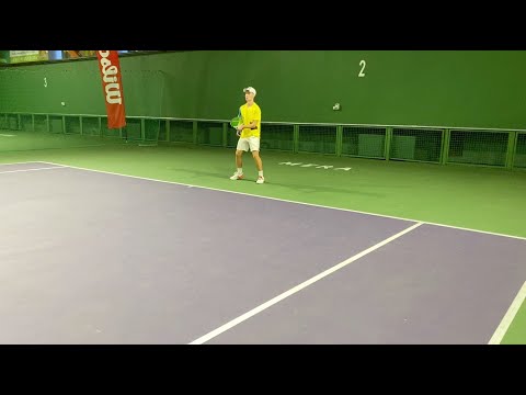 Konrad Blachnio College Tennis Video
