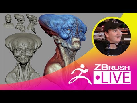 Creature Sculpting & Exploration of Forms - Brett Briley "Spark" - Episode 2