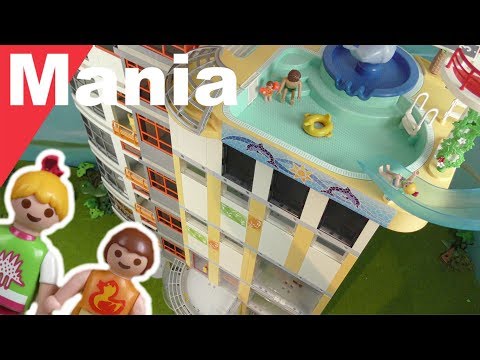 Playmobil Familie Hauser - Hochhaus mit Pool - PLAYMOMANIA - Film deutsch