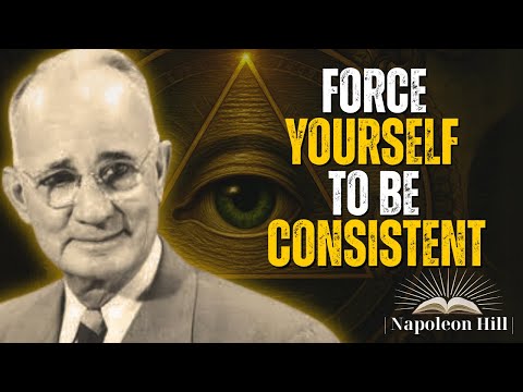 Force Yourself to Be Consistent, Everything Falls Into Place | Napoleon Hill Motivation