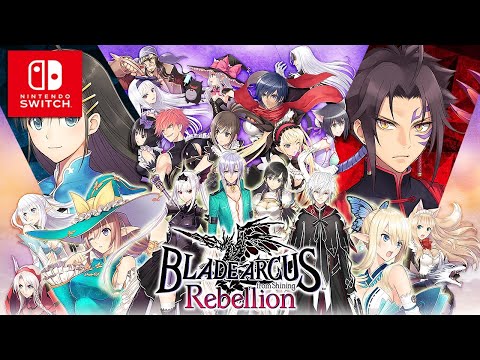 Blade Arcus Rebellion from Shining  | HD Debut Trailer | Upcoming Nintendo Switch