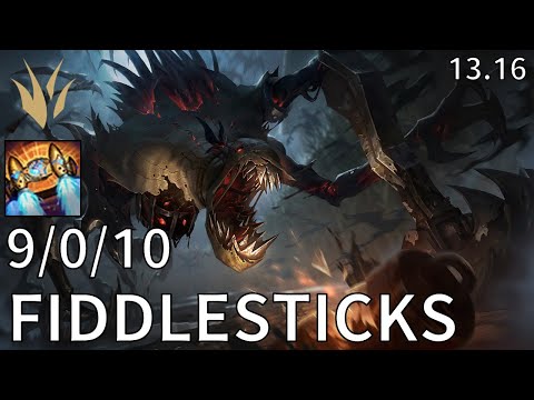 Fiddlesticks Jungle vs Kindred - EUW Diamond  | Patch 13.16