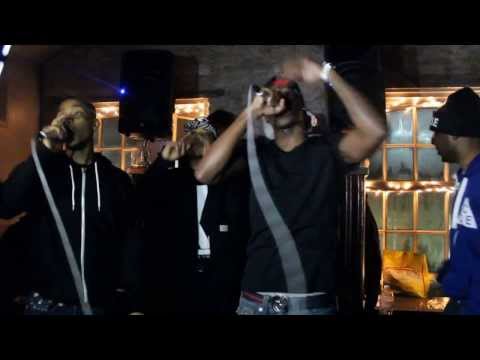 KP, TIMER, DIPZ & JAE BOOGZ (Chain Smoke ENT) Perform 'FASTLANE' LIVE @LYRICAL_GIFT 23/2/2014