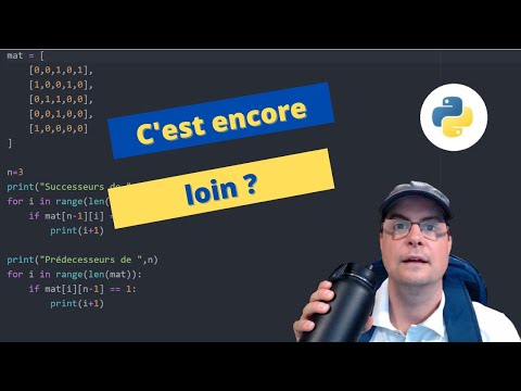 Algorithme et mathématiques Généralités sur les matrices