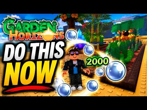 How To Get Pearls FAST in Garden Horizons! 💎 Full Forgotten Isle Guide