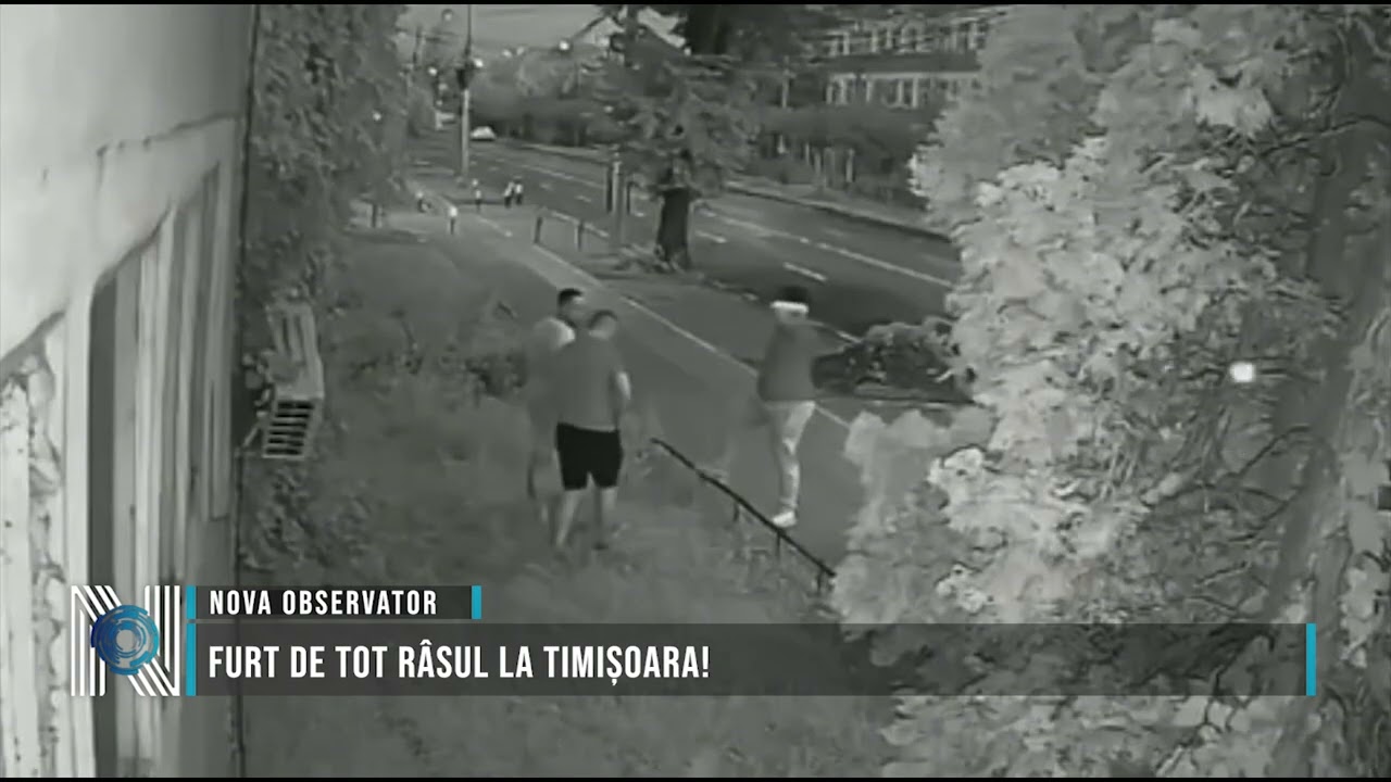 Furt de tot râsul la Timișoara
