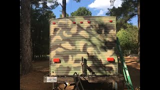 Camper Remodel: Time For Camouflage Paint