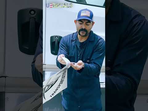 How to Install Large Truck Door Decal Signs For Your Commercial Vehicle, Semi-Truck or Work Truck