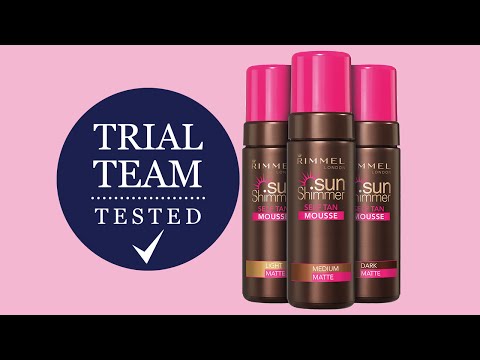 Trial Team Tested: Rimmel London Sunshimmer Self-Tan Mousse