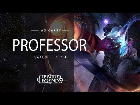 LOL ProTV - Professor - VARUS ADC vs EZREAL (07/03/2017)