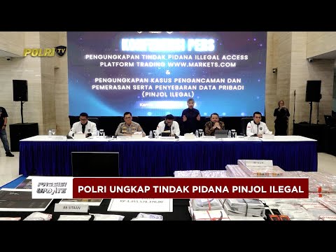 PRESISI UPDATE: BARESKRIM POLRI UNGKAP JARINGAN TINDAK PIDANA PINJOL ILEGAL 20/11/25 (21.00)