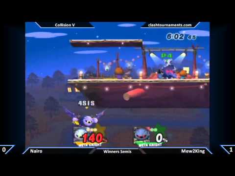 Collision V - Mew2King vs Nairo - Winners Semis - SSBB