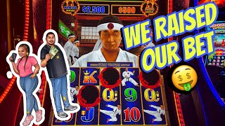 Phoenix Link Slot Machine - $10 Bets & a Big Win on Sensei Master 🤑 #slots #casino #bigwin