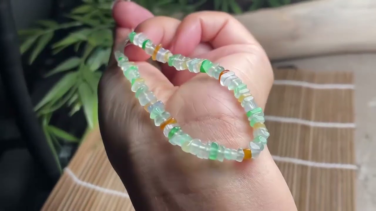 Glutinous Random Shape Multicoloured Beads