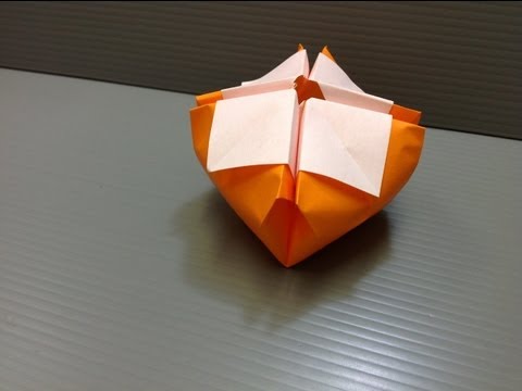 Daily Origami: 082 - Persimmon