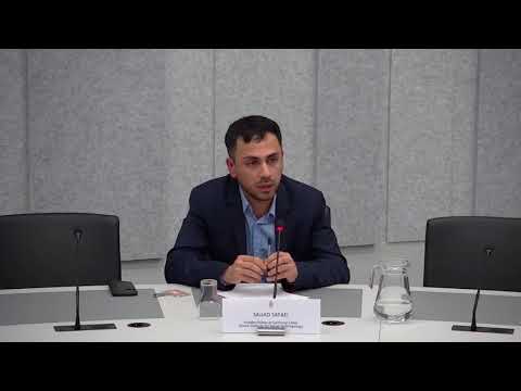 Sajjad Safaei speech against sanctions and cutting diplomatic ties with Islamic Republic of Iran