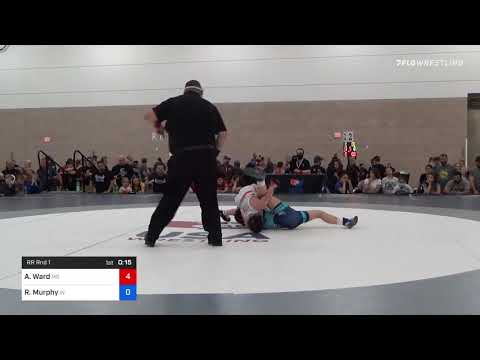 46 Kg Rr Rnd 1 - Ava Ward, MO Vs Rianne Murphy, IN