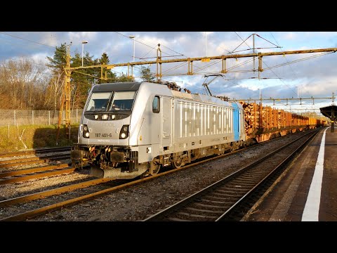 Trainspotting på Frövi station 2022