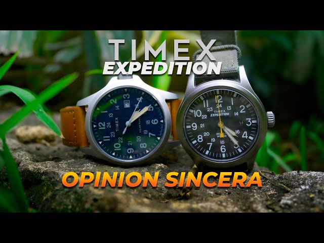 Vídeo relacionado con Timex Expedition - Reloj análogico para Hombre de cuarzo con correa de cuero, Negro (Negro)