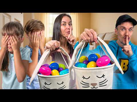 CAÇA AOS OVOS DE PÁSCOA EM CASA COM MARCOS E LAURA - Família Brancoala