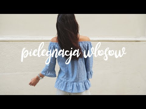 Maska do włosów cienkich osłabionym jogurtu Tłuste włosy zabiegi
