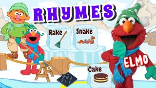 Elmo’s Rhyming Game | Sesame Street Kids Game | Learn Rhyming Words with Elmo in the Arctic