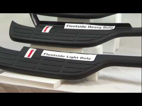 1999-2006 Chevy Silverado, Gmc Sierra, Rear Bumper Pads, Installation