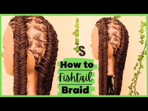 How to do a Fishtail Braid | Easy & Simple | Dreadlock...